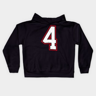 Number Four 4 Kids Hoodie